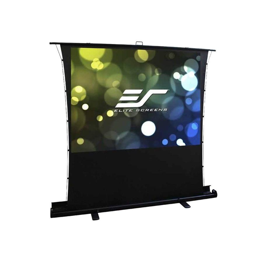 Elite Screens ezCinema Tab-Tension, en golvstående portabel projektorduk på 80 tum