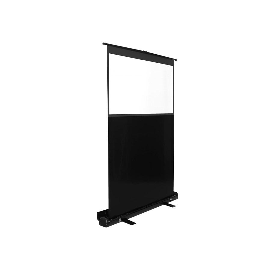 Multibrackets Portable Projection Screen Deluxe, en kompakt portabel projektorduk i svart hölje